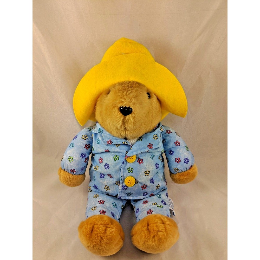 Paddington Bear Plush Pajamas Sounds Snores 15 Inch Sears Kids Gifts Stuffed